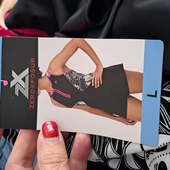 ZeroXposure  Ladies Scuba Tankini Swimsuit Brand New With Tag Size Large Set - Picture 6 of 7